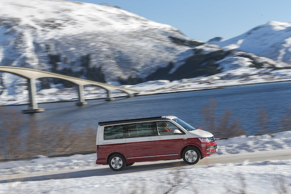 Volkswagen California - Lofoty, Norwegia